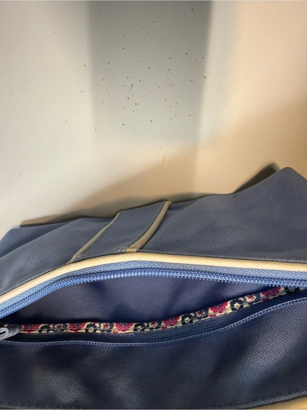 Vera Bradley Blue Toiletry Pouch